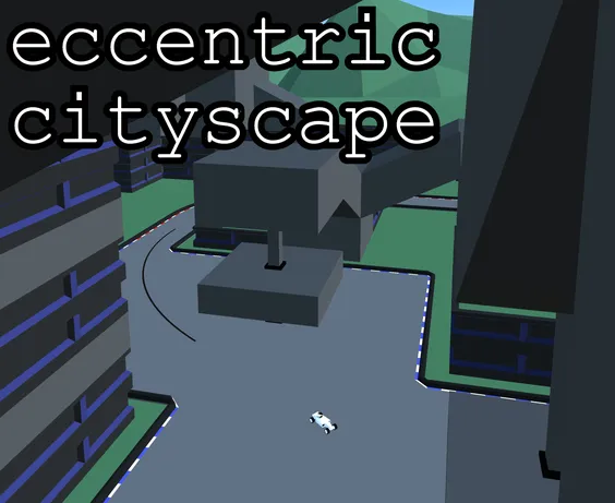 eccentric cityscape